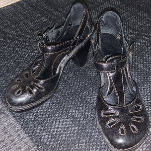 Born Charisma T Strap Platform Heel